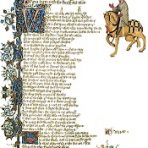 Canterbury Tales, Ellesmere Illuminated Manuscript (F101L)