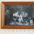 Engraving of Marriage A-la-Mode 5, The Bagnio (G156a_2) **SALE ITEM PRICE REDUCTION**