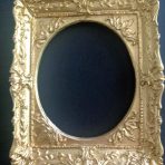 Ornate Oval Antique Gold Plated Effect Picture Frame (PF_AZ6880_Gold_Plated_Effect)